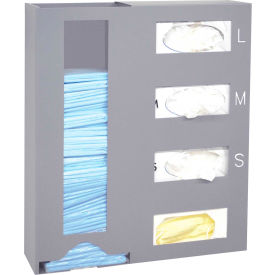 Omnimed Inc. 307010 Omnimed® Painted Steel Medical Isolation Station, 18"W x 4-1/2"D x 20-3/4"H image.