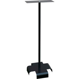 Omnimed Inc. 350311 Omnimed® Infection Control Floor Stand, 13"W x 12-1/8"D x 38-5/8"H, Black image.