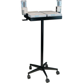 Omnimed® Mobile Infection Control Stand, 22" Diameter Star Base, 40" Height Omnimed® Mobile Infection Control Stand, 22" Diameter Star Base, 40" Height