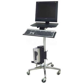 Omnimed Inc. 350713 Omnimed® 350713 ERGO Computer Transport Stand with Cord Wrap image.