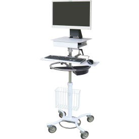 Omnimed® 350760 All-In-One Mobile Computer Cart Omnimed® 350760 All-In-One Mobile Computer Cart