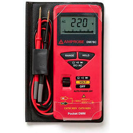 Compact Digital Multimeter, 5 Functions/16 Ranges, 3200 Count Display with Accessories view 2
