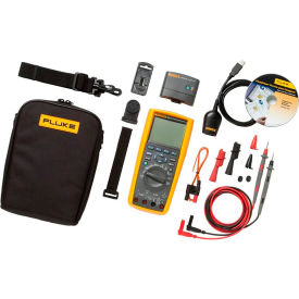 Fluke® True-RMS Industrial Logging Digital Multimeter Combo Kit with Fluke Connect 
