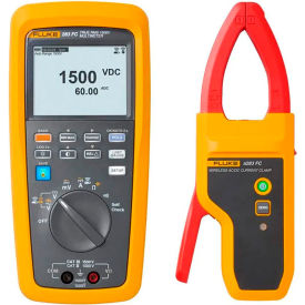 Fluke® Solar Kit with TRMS Wireless Digital Multimeter AC/DC Current Clamp 