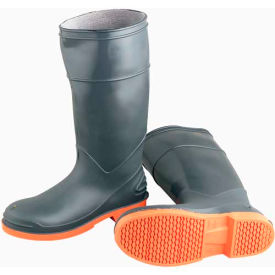 Dunlop Industrial & Protective Footwear  879820500 Onguard Mens Boot, 16" Sureflex Brown/Cream Steel Toe, PVC, Size 5 image.