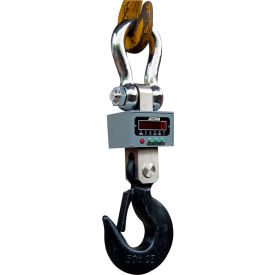 Optima Heavy-Duty LED Digital Crane Scale With Remote 40000lb x 20lb