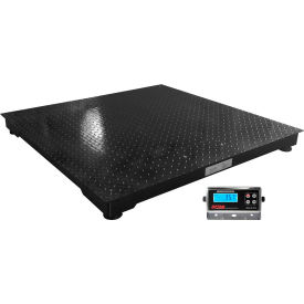 Optima Scale Mfg Inc. OP-916-5x5-10-NNLED Optima 916 Series Heavy Duty Pallet Scale With LED Indicator, 5x5, 10,000 lb x 2 lb image.