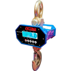 Optima Scale Mfg Inc. OP-925A-40000LED Optima Heavy-Duty LED Digital Crane Scale With Remote 40,000lb x 20lb  image.
