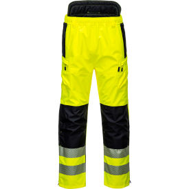 Hi-Vis Extreme Rain Pants, S, Yellow/Black view 2