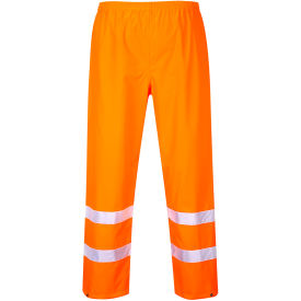 Hi-Vis Rain Pant, L, Orange view 2