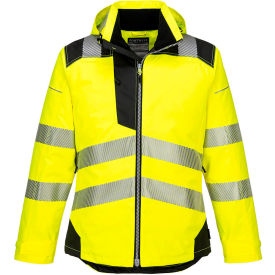 Hi-Vis Winter Jacket, ANSI Type R Class 3, L, Yellow/Black view 2