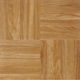 ACHIM IMPORTING COMPANY INC STSQP70220 Achim Sterling Self Adhesive Vinyl Floor Tile 12" x 12", Square Parquet, 20 Pack image.