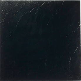ACHIM IMPORTING COMPANY INC STT1M10120 Achim Sterling Self Adhesive Vinyl Floor Tile 12" x 12", Black, 20 Pack image.