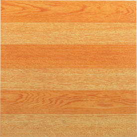 ACHIM IMPORTING COMPANY INC STT1M21445 Achim Sterling Self Adhesive Vinyl Floor Tile 12" x 12", Light Oak Plank, 45 Pack image.