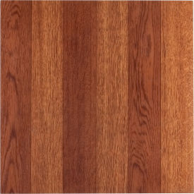 ACHIM IMPORTING COMPANY INC STT1M22320 Achim Sterling Self Adhesive Vinyl Floor Tile 12" x 12", Medium Oak Plank, 20 Pack image.