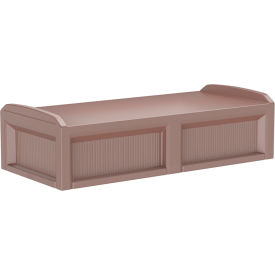 Cortech® USA Solstice Behavioral Health Bed 80" x 36" Brown 
