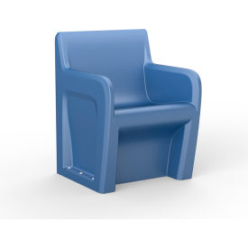 CORTECH USA 106484MBS Cortech USA Sentinel Arm Chair Floor Mount, Midnight Blue w/Door image.
