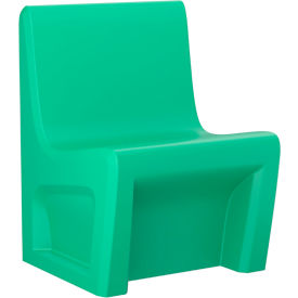Cortech® USA Sentinel Armless Chair with Ballast Door Gangable 24"W x 24"D Green 