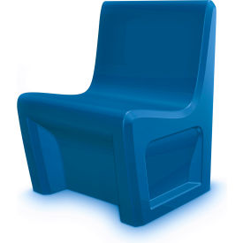 CORTECH USA 116484SBS Cortech USA Sentinel Chair, Rectangular, 24"W x 24"L, Slate Blue/Access Door image.