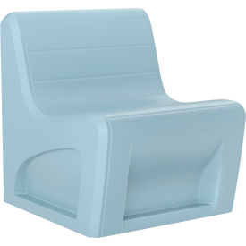 Cortech® USA Sync Armless Modular Chair 29"W x 32"D Blue Gray 