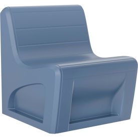 Cortech® USA Sync Armless Modular Chair with Ballast Door 29"W x 32"D Midnight Blue 