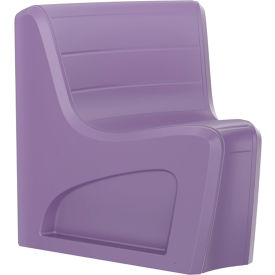 Cortech® USA Sync Armless Modular Wedge Chair 31"W x 32"D Indigo 