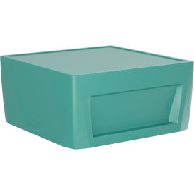 Cortech® USA Sync End Table 31" x 31" Aqua 