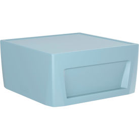 Cortech® USA Sync End Table with Ballast Door 31" x 31" Blue Gray 