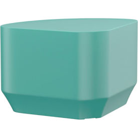 Cortech® USA Endurance Wedge End Table 19" x 27" Aqua 