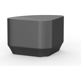 Cortech® USA Endurance Wedge End Table with Ballast Door 19" x 27" Black 
