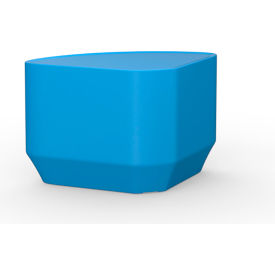 Cortech® USA Endurance Wedge End Table with Ballast Door 19" x 27" Slate Blue 
