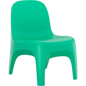 Cortech® USA Endurance Armless Crew Chair with Bolt Down Kit 22"W x 26"D Green 