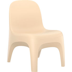 Cortech® USA Endurance Armless Crew Chair with Bolt Down Kit 22"W x 26"D Sand 