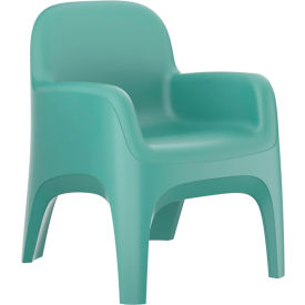 Cortech® USA Endurance Crew Arm Chair 25"W x 26"D Aqua 