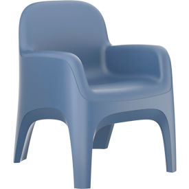 Cortech® USA Endurance Crew Arm Chair with Bolt Down Kit 25"W x 26"D Midnight Blue 