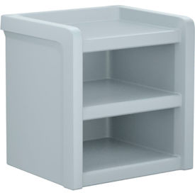 Endurance Night Stand, 21" x 18", Gray view 2