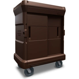 Cortech USA Chuckwagon® Jr. Insulated Food Delivery Cart 43" x 30" x 59" Brown 