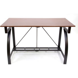 Origami Rack RDE-01 Origami RDE-01 Collapsible Computer Desk, 48" x 23.5" Table, Black image.