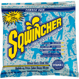 Sqwincher 016048-MB Sqwincher Instant Powder Mix - Mixed Berry, 23.83 oz. 32/Carton image.
