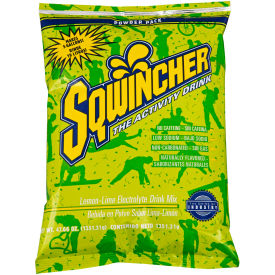 Sqwincher 016408-LL Sqwincher Instant Powder Mix - Lemon-Lime, 47.66 oz. 16/Carton image.