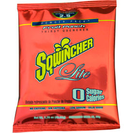 Sqwincher 016803-FP Sqwincher Zero  Sugar Free Instant Powder Mix - Fruit Punch, 1.76 oz., 32/Carton image.