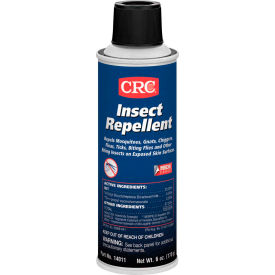 CRC Insect Repellent, 25% DEET, 8 oz. Aerosol Spray - 14011 - Pkg Qty 12