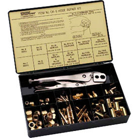 Ors Nasco 312-CK-24 Hose Repair Kits-Fittings; Crimping Tool; Full Color Label/Description Chart - 3/16"; 1/4" Hose I.D. image.