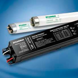 Osram Sylvania Inc. 49853 Sylvania 49853 QHE 2X32T8/UNV ISN-SC 32 TB High Efficiency -Normal Ballast Factor-Small Can image.