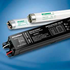 Osram Sylvania Inc. 49855 Sylvania 49855 QHE 3X32T8/UNV ISN-SC 32 T8 High Efficiency -High Ballast Factor-Small Can image.