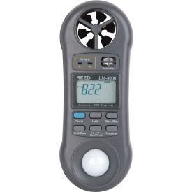 REED Multi-Function Environmental Meter 9V Battery Black