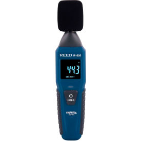 REED Sound Level Meter with Bluetooth® 5.0 Connectivity 4 AAA Batteries Blue