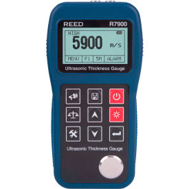 GLOBAL TEST SUPPLY LLC R7900 Reed Instruments Ultrasonic Thickness Gauge, 0.03/15.7", 0.65/400 mm image.