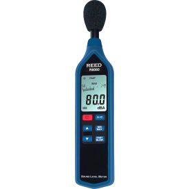 Sound Level Meter with Bargraph, 9V Battery, Blue/Black view 2