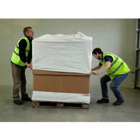 COLD CHAIN TECHNOLOGIES LLC D14611983 CCT Thermal Covers, Powered by Tyvek W10 Base Cover For Euro Pallet, UK, 47"L x 31"W x 8"H, White image.